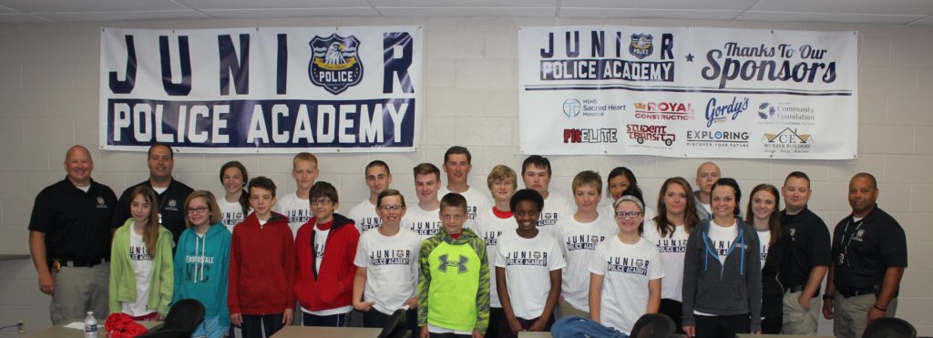 Junior Police Academy Group Photo