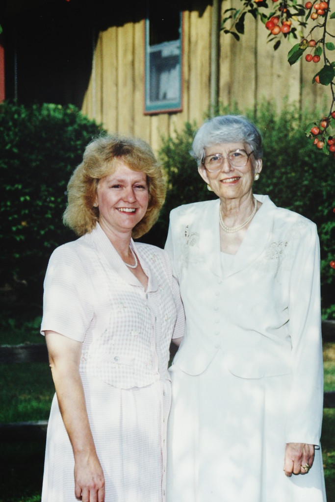 Amy Thurston and her mother, Helen